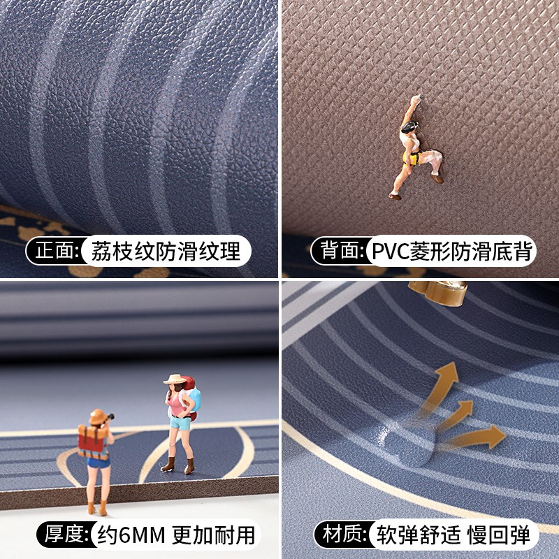 入户地垫2024新款可擦免洗进门口脚垫家用玄关门垫皮革可裁剪地毯