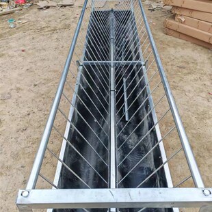 羊槽食槽新款双面羊槽养殖喂羊食槽羊草架子免费到村养羊槽子