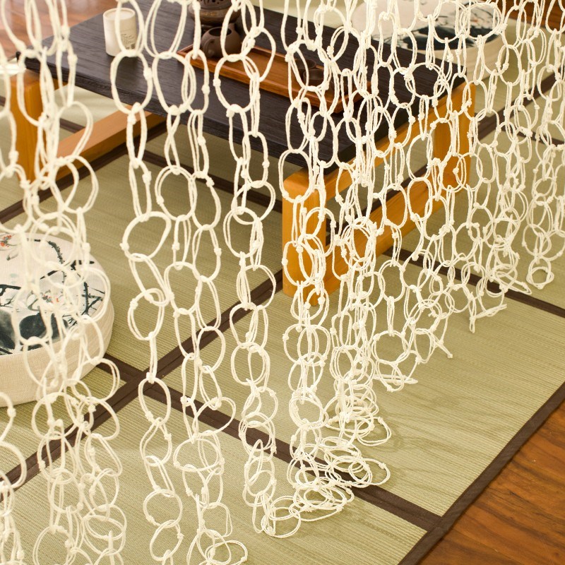 门帘幼儿园环境装饰吊帘子茶馆饭店咖啡厅隔断帘区域布置墙壁挂帘