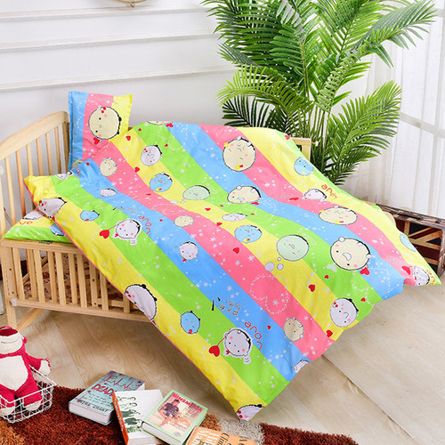 幼儿园被子三件套儿童午睡被褥含芯六件套纯棉被套宝宝入园床品