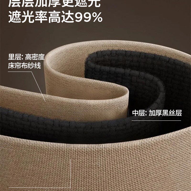 2025新型大学生蚊帐宿舍全包遮光床帘综合宿舍免安装上铺90X190