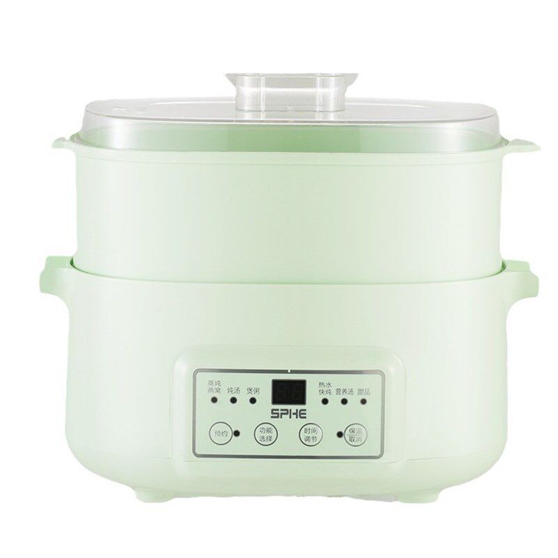 电炖锅多功能隔水炖盅宝宝辅食锅家用煲汤煮粥全自动陶瓷锅电蒸锅