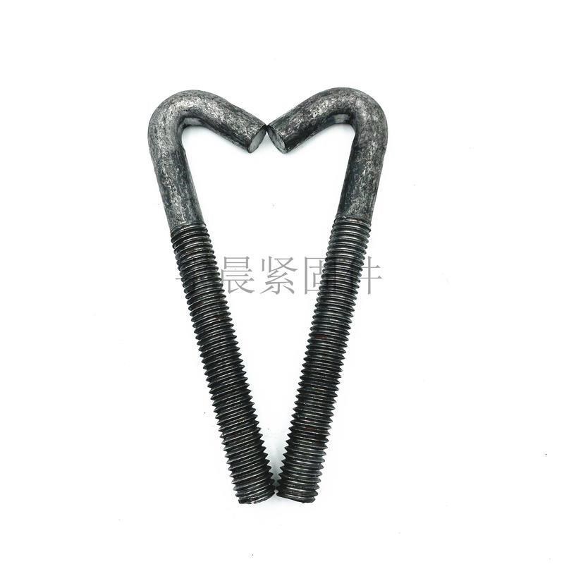 M8M10M12M14M16格栅板挂钩筛网钩弯钩螺栓钩头螺丝定制各种勾件