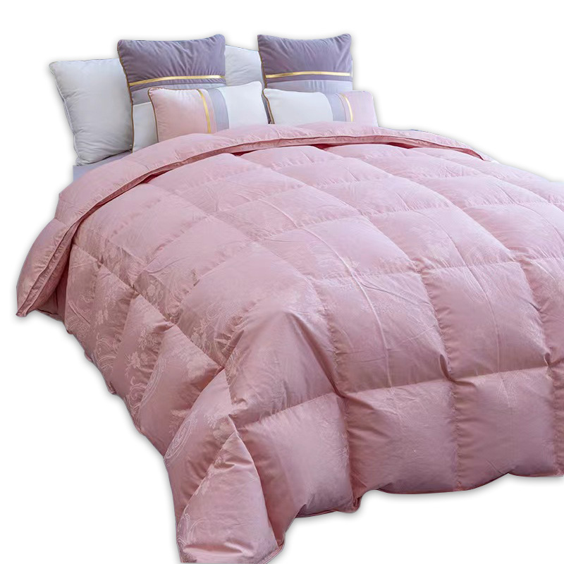 旧羽绒服翻新加工改做95白鹅绒羽绒被冬被春秋被静音柔软防跑绒