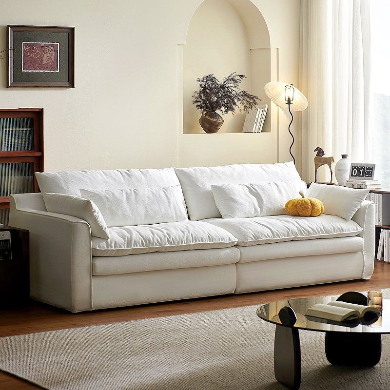 风信子怀抱沙发侘寂风亚麻布艺可全拆洗法式超宽超软直排羽绒沙发,住宅家具,布艺沙发,淘宝优惠券,粉丝福利购,淘宝优惠卷