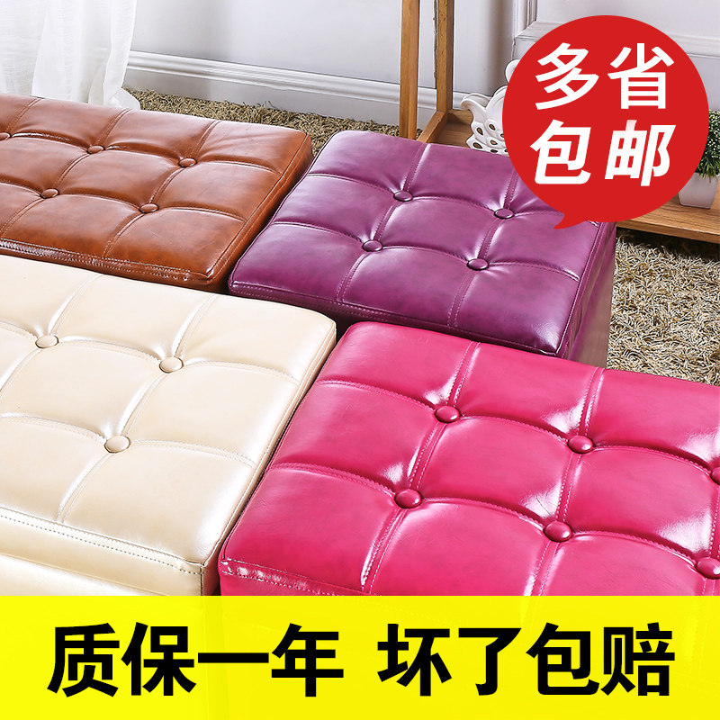 欧式实木储物凳服装鞋店换鞋凳卧室门口试衣间沙发凳脚凳收纳箱凳