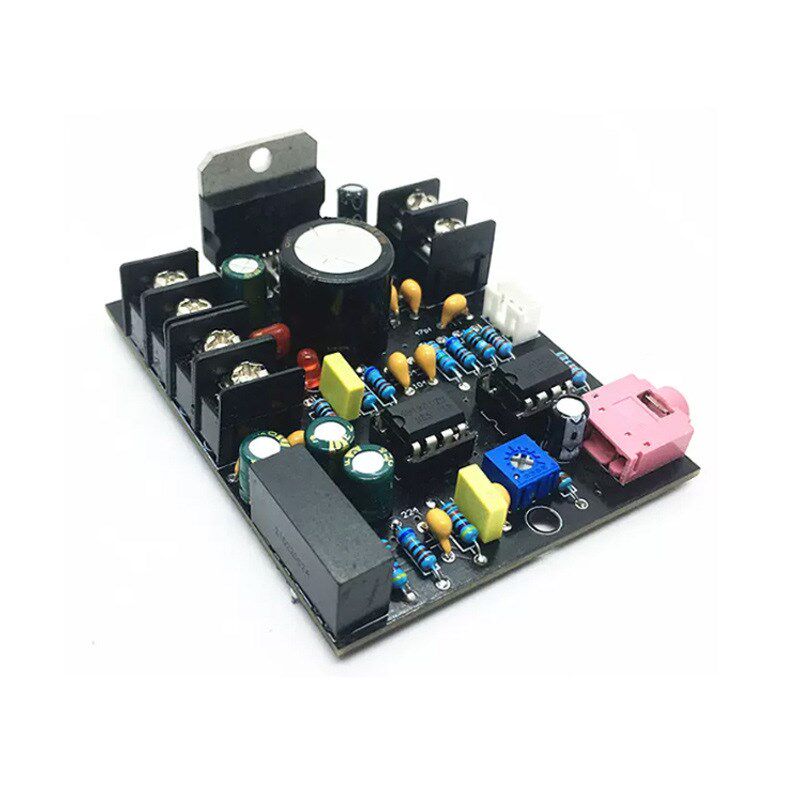 TDA7377超重低音炮功放板模块大功率数字纯低音双声道车载汽车DIY