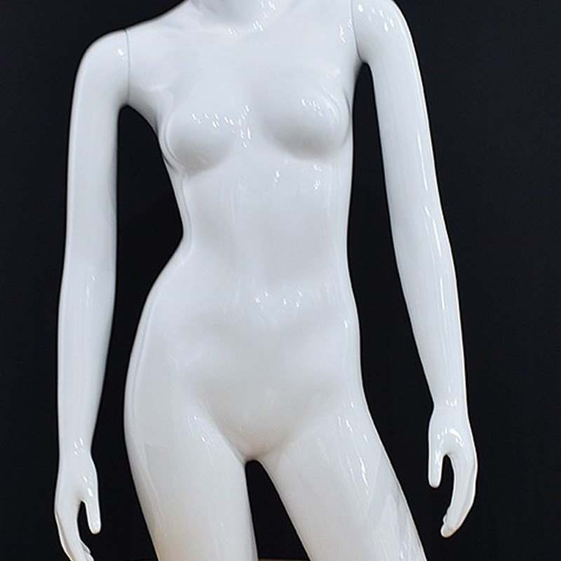 男女士半身带腿模特服装店内衣店模特道具白色模特