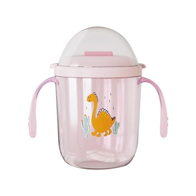 宝宝鸭嘴杯学饮杯婴儿6个月以上防呛吸管杯儿童水杯喝牛奶幼儿园