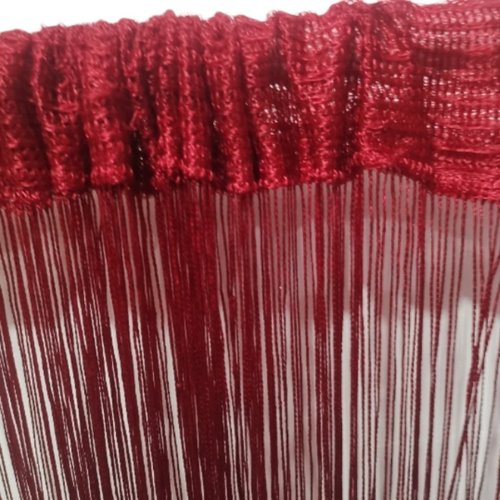 高4米5米纯色加密婚庆线帘酒店婚礼商场展会背景布置吊顶流苏挂帘