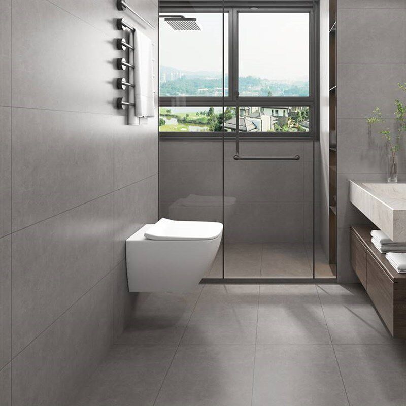 卫生间瓷砖墙砖400X800素色柔光墙面砖微水泥肌肤釉侘寂风阳台砖