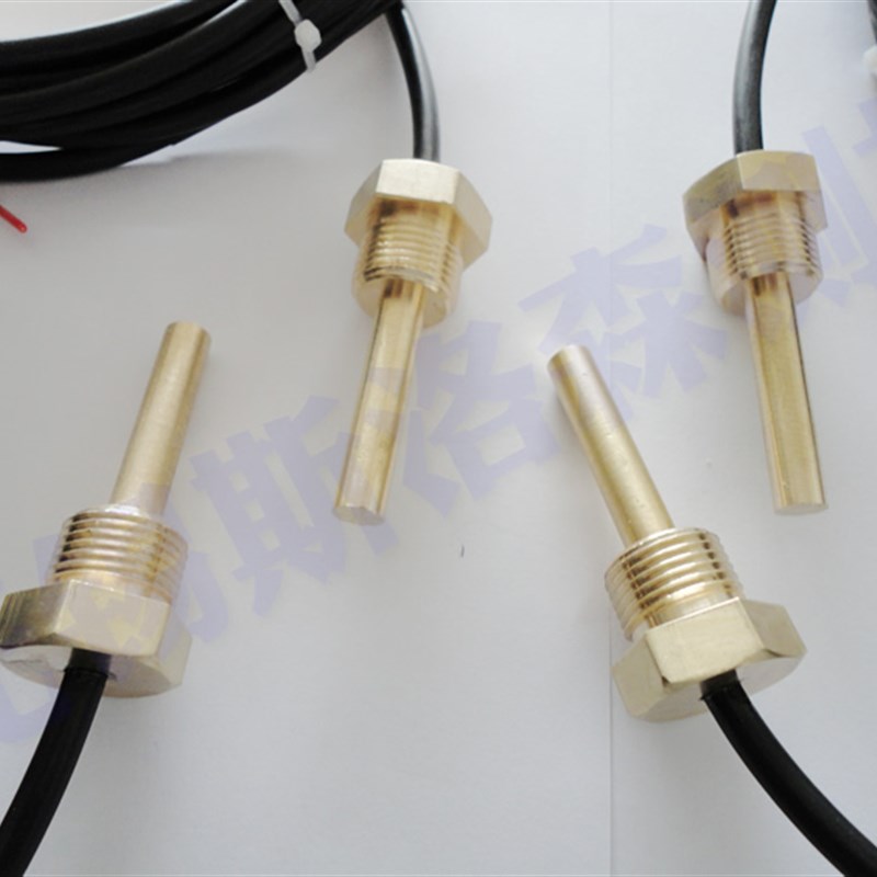 WZP-235螺纹传感器 PT100 压缩H机温度传感器 铜材质温度传感器