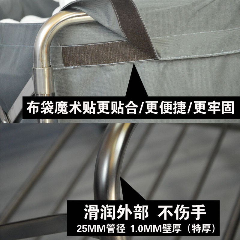 折叠布草车保洁房口车酒店宾馆客房服务车工作车不锈钢收集手推车