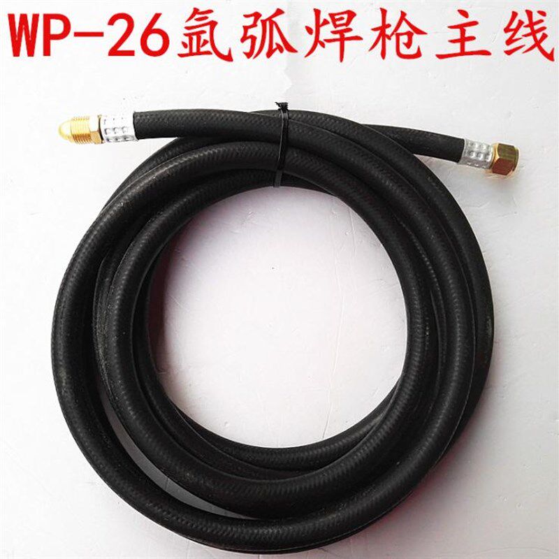 WP-26气冷氩弧焊枪主线 主电缆 紫铜线F 氩弧焊配件4米 8米 10米
