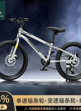凤凰儿童自行车6到12岁禧玛诺变速双碟刹超轻山地车20寸24寸单车