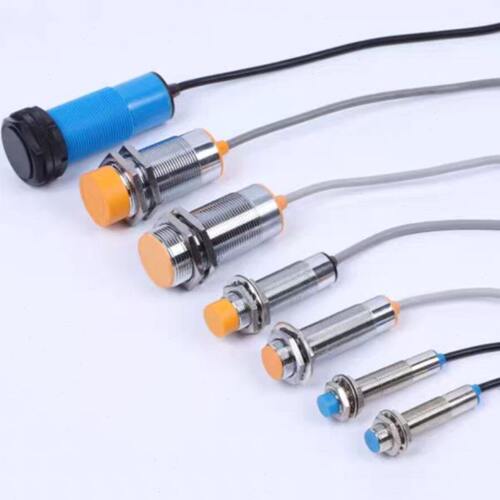 华全电感式接近开关PR08-4DN三线NPN常开5V24V36V感应4MM传感器M8