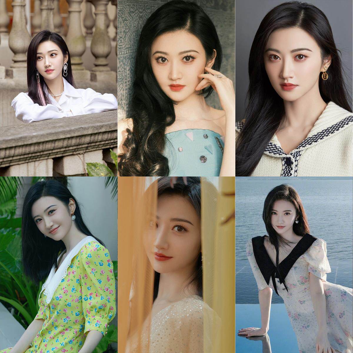 景甜海报贴画纸美女明星景甜写真古装司藤剧照宿舍墙贴装饰画图片