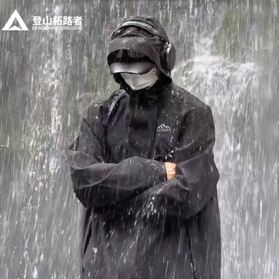 登山拓路者冲锋衣男女户外防风防水情侣徒步登山服可定制团购外套