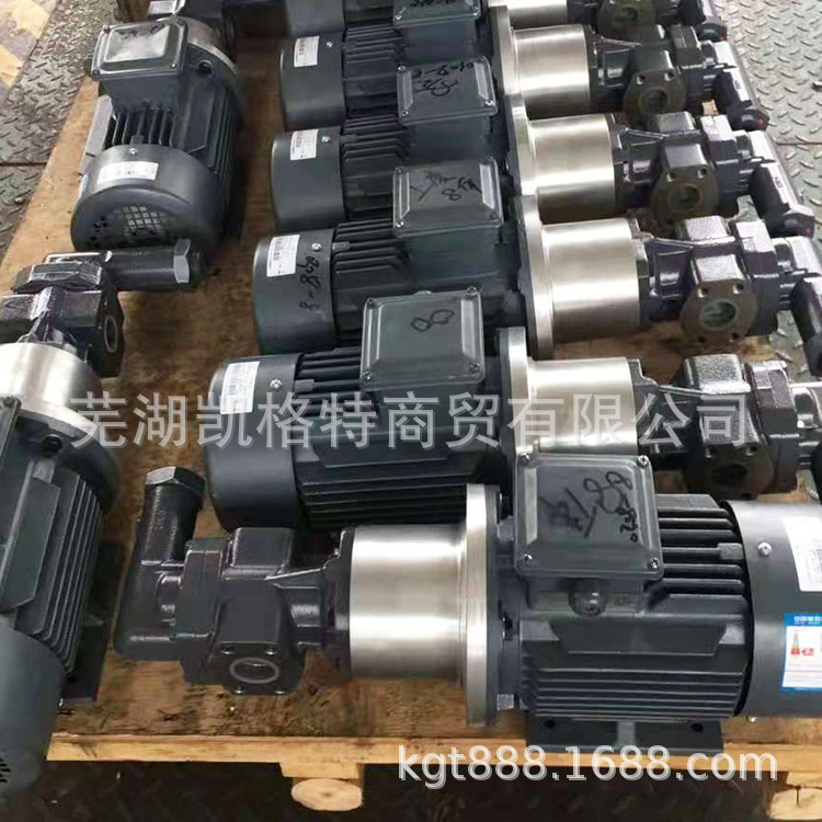 德国KRACHT克拉克泵KF112RF2 /197-D15齿轮泵 主机液压润滑油泵