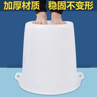 水储水桶家用发酵垃圾胶桶 加厚大号大白桶食品级塑料桶圆桶带盖装