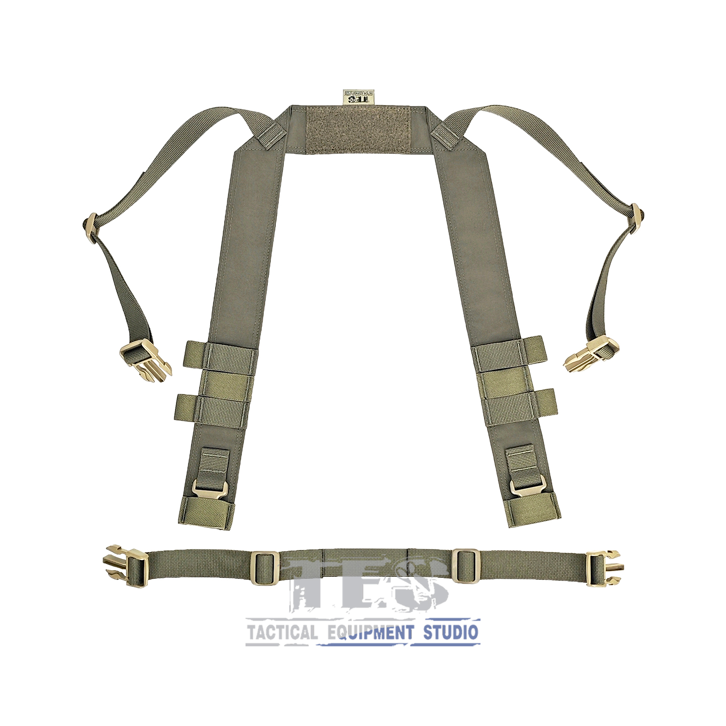 TES胸挂背带SS风格战术胸挂H型肩带MK3/MK4/MK5/D3CRM/34A通用