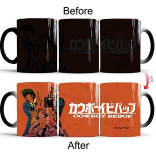 星际牛仔Cowboy Bebop陶瓷马克变色加热水杯子动漫周边菅野洋子
