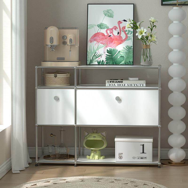 中古USM不锈钢餐边柜客厅模块组合柜简约咖啡柜家用储物收纳柜子,住宅家具,餐边柜,淘宝优惠券,粉丝福利购,淘宝优惠卷