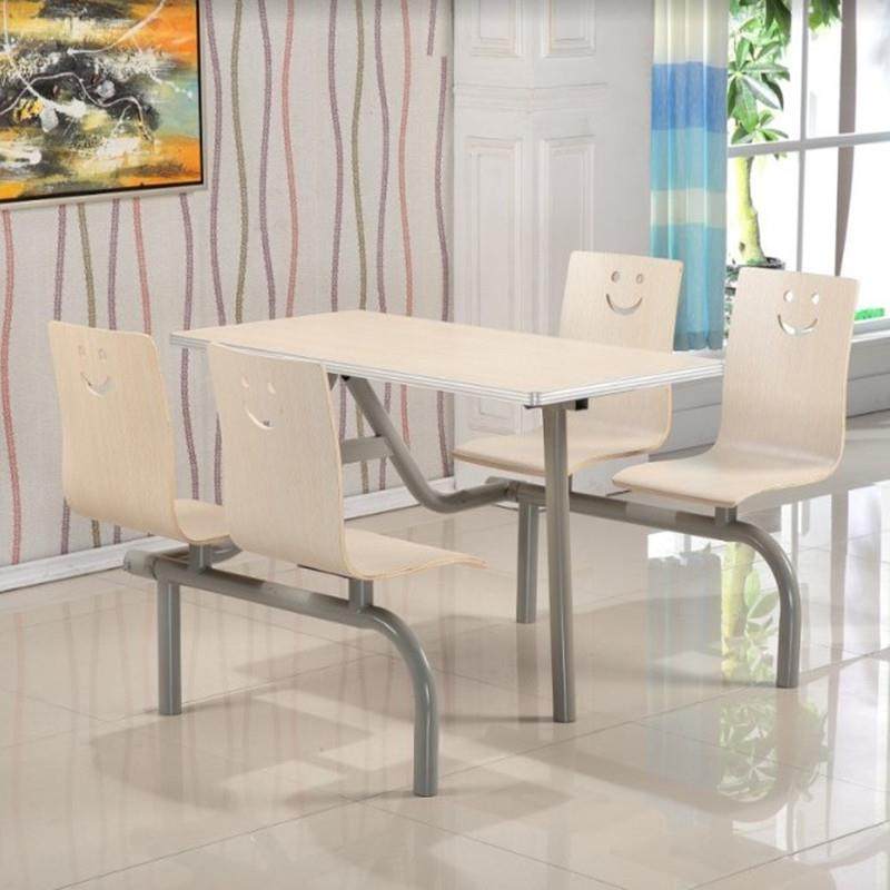 食堂餐桌椅学校学生员工公司饭堂工厂连身小吃店面馆快餐桌椅组合,住宅家具,板木餐桌,淘宝优惠券,粉丝福利购,淘宝优惠卷