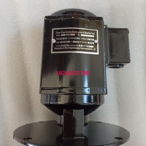 沈阳中捷Z3050X16摇臂钻床冷却水泵90WH水泵Z3050摇臂钻床90瓦水