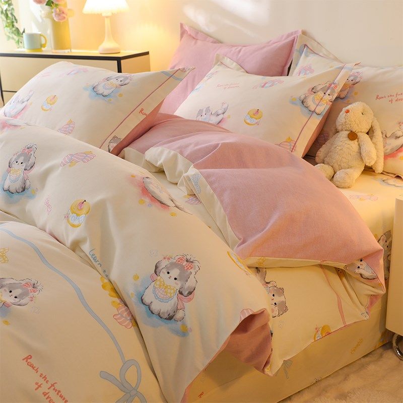 秋冬季加厚磨毛被套单件单人150x200x230双人全棉纯棉180x220被罩