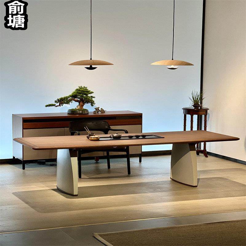 俞塘新中式实木茶桌椅子组合禅意现代简约茶室高端别墅招待泡茶桌,住宅家具,家用茶台/茶桌,淘宝优惠券,粉丝福利购,淘宝优惠卷