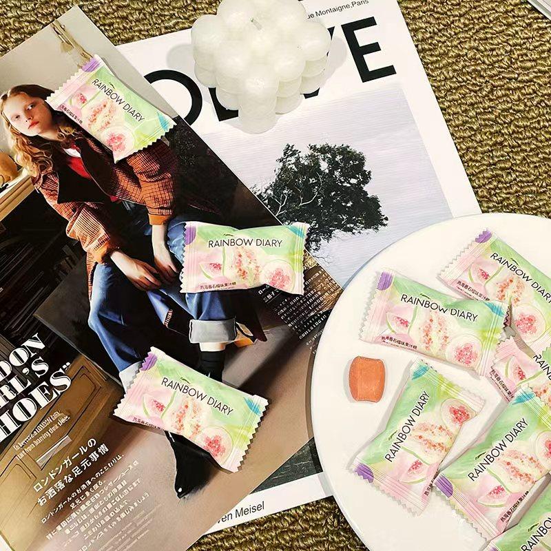 彩虹日记热海番石榴味果汁糖结婚订婚喜糖伴手礼散装招待小零食,零食/坚果/特产,软糖/果味糖/凝胶糖果,淘宝优惠券,粉丝福利购,淘宝优惠卷