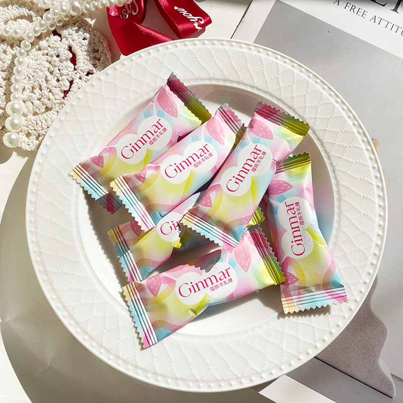英国Ginmar金玛樱桃牛轧糖结婚庆喜糖高颜值糖果休闲零食伴手礼