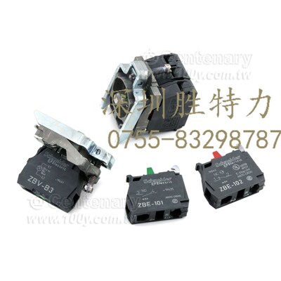 ZB4-BW0B65 施耐德 选择开关蓝光 ZBE-101 ZBE-102 ZBV-B6 价不准