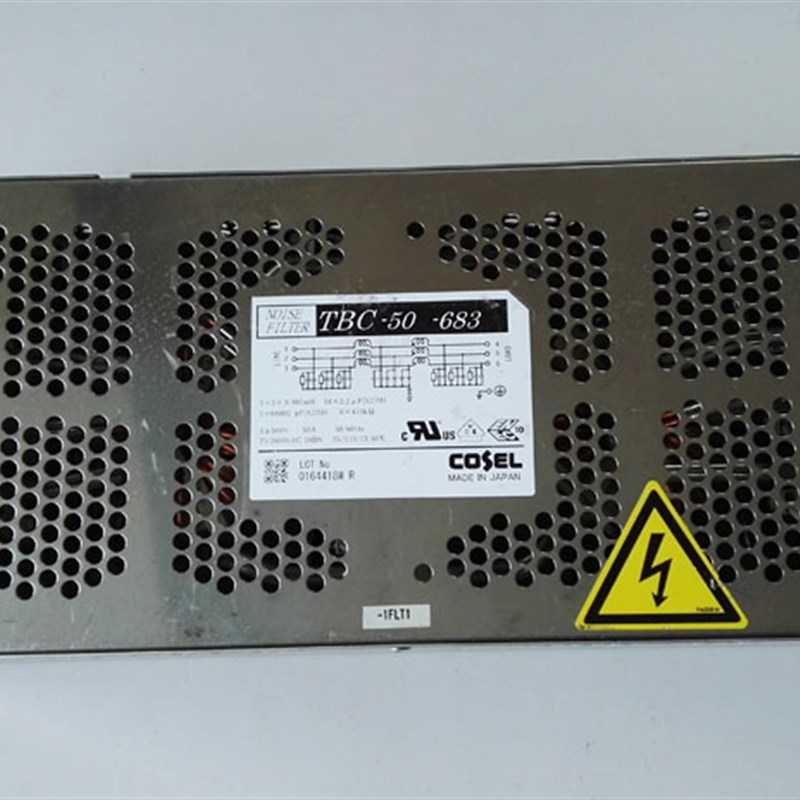 二手原装日本科索 COSEL TBC-50-683 500V 50A 三相电源滤波器