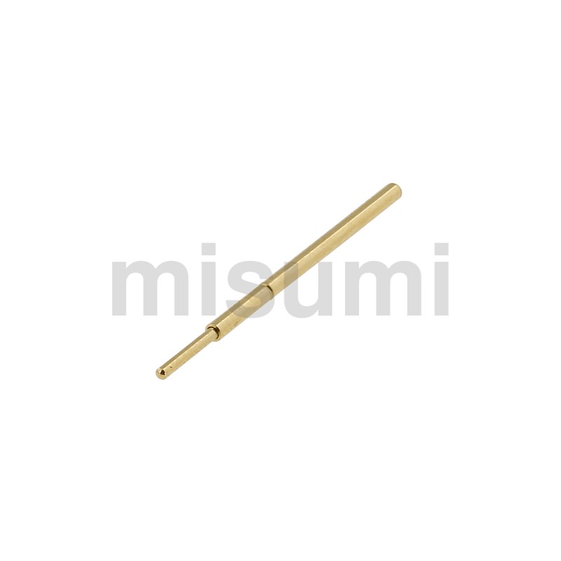 标准品 米思米测试针探针/探针座可伸缩弹簧顶针NPG75系列 MISUMI