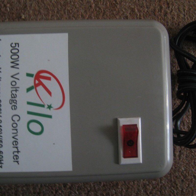 现货KILO 500W/1000VA 110V转220V电压转换器220V/110V变换器