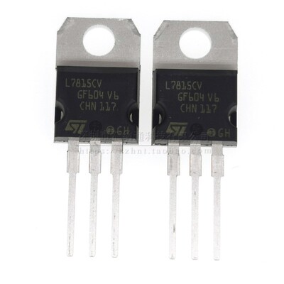 原装正品 L7815CV 1.5A 线性稳压器(LDO) +15V TO-220 ST全新原装