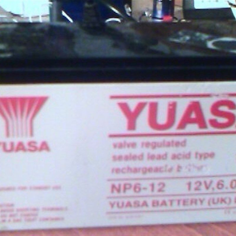 现货YUASA汤浅NP6-12 12V6AH船舶设备/UPS电源/照明电源用蓄电池