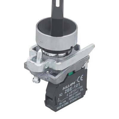 XB4三档二档旋钮 XB4-BD33 BD53BD25BD21BJ33自锁旋钮按钮开关