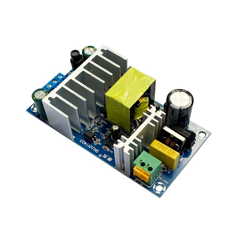 5V12V双输出电源模块24V开关6A1A双路开关电源板ACDC直流隔离裸板