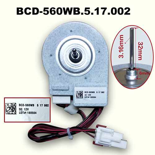 新飞冰箱风扇电机BCD-560WB.BCD-560WKC.BCD-560WK冷凝电机风扇