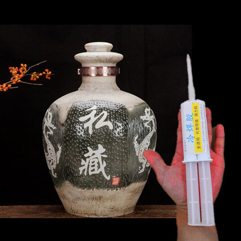 酒坛密封专用无机胶水环保无色无味酒瓶I防漏气包装封坛封口包装