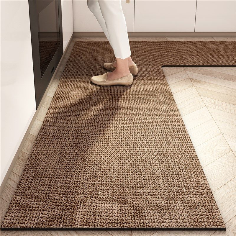 厨房专用地垫2025新款地毯垫硅藻泥L型吸水垫防滑吸油耐脏免洗垫