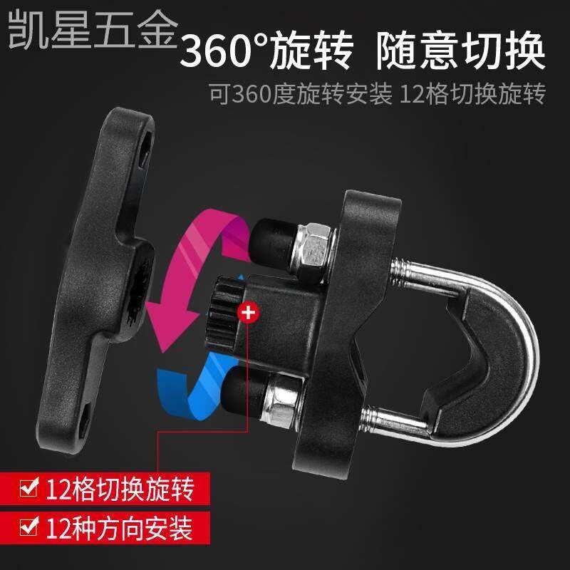 适用于TACX摩托l车水壶架护杠摩旅踏板电动车杯架可调节保险杠水