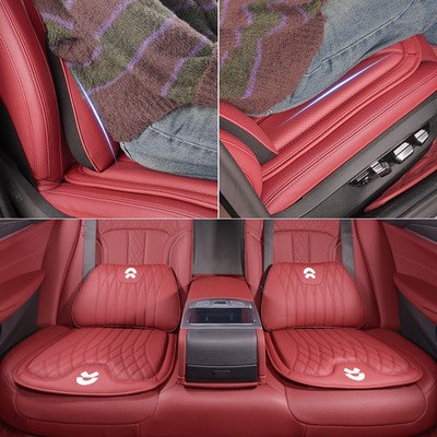 蔚来ES6EC6汽车头枕护颈枕腰靠坐垫ET5ET7ES8ET9车载座椅靠枕靠背