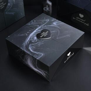 礼物盒包装盒礼品盒生日礼物盒空盒男生装烟盒烟盒装礼盒高级感