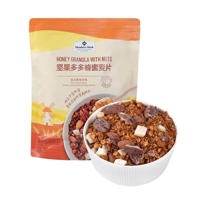 山姆代购MM水果多多麦片1kg即食速食营养早餐冲饮燕麦片代餐饱腹