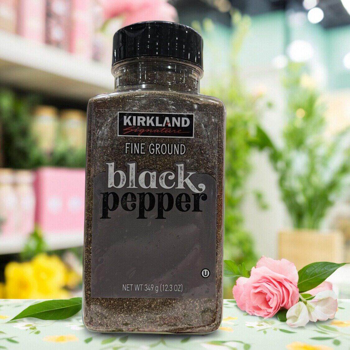 Costco代购美国进口KIRKLAND科克兰黑胡椒粉349g精细研磨牛排调料
