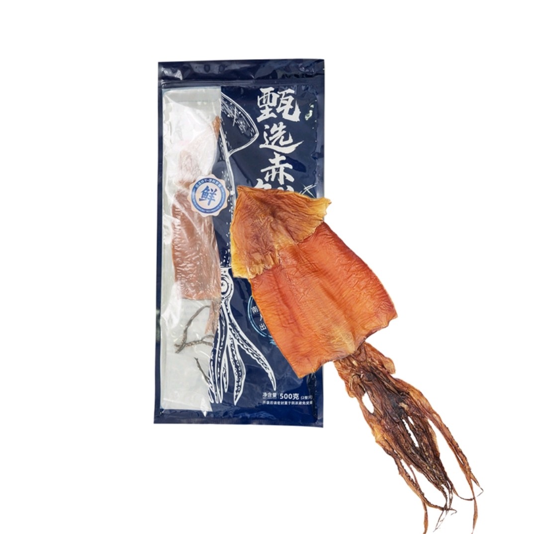 山姆甄选赤鱿干500g人工精选海鲜干货鱿鱼干可炒炖烤凉拌煮粥